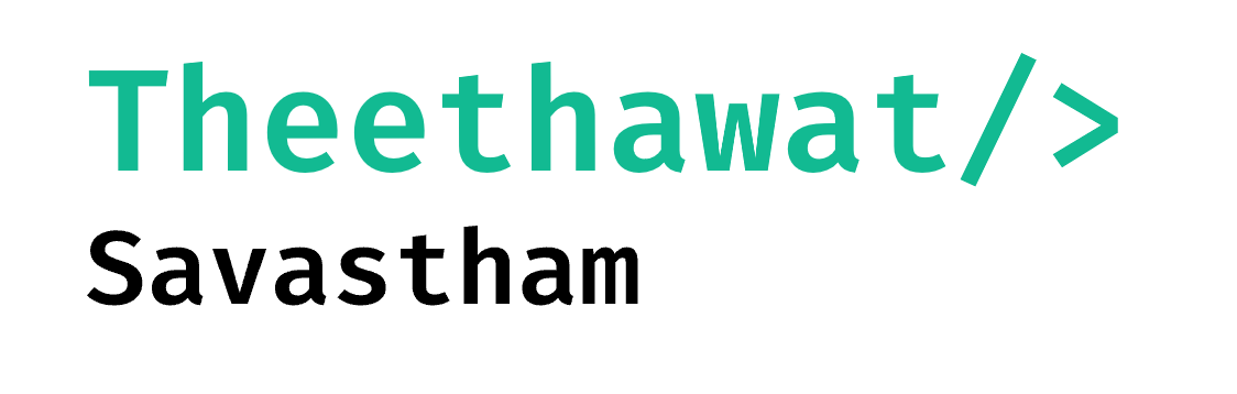 Theethawat Blogs